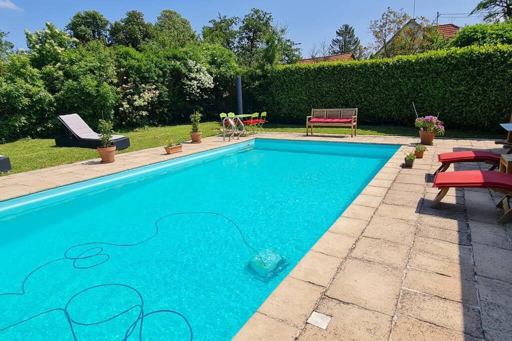 Alsace Bas-Rhin Logis Independant Avec Piscine Privee Apartment Alteckendorf Exterior photo