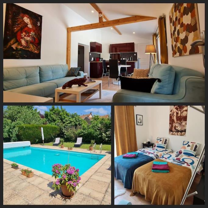Alsace Bas-Rhin Logis Independant Avec Piscine Privee Apartment Alteckendorf Exterior photo